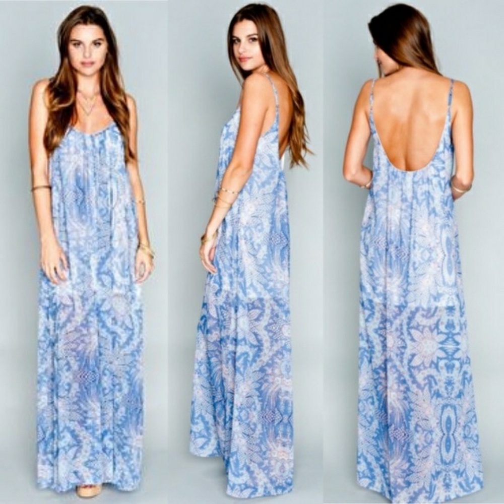 Show Me Your Mumu Trapeze Maxi Magic Carpet Ride M